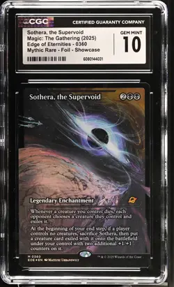 Sothera, the Supervoid (Showcase, Foil) - Edge of Eternities - CGC Gem Mint 10 - Image 1
