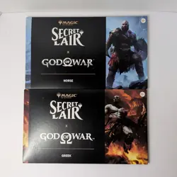 MTG x Playstation Secret Lair x God of War: Greek & Norse Set Non-Foil - Image 1