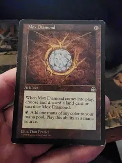 Stronghold MTG 1 Mox Diamond Magic Rare - Image 1