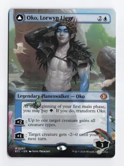 Oko, Lorwyn Liege (Borderless) #287 Mythic Lorwyn Eclipsed ECL PACK FRESH - Image 1