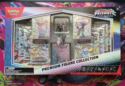 Pokemon TCG Prismatic Evolutions Premium Figure Collection – Factory Sealed - Image 1