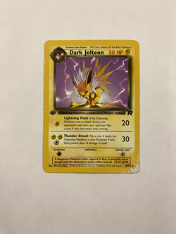 Dark Jolteon - [1st Edition] #38 Pokemon Team Rocket - Image 1