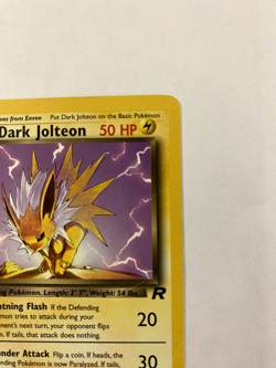 Dark Jolteon - [1st Edition] #38 Pokemon Team Rocket - Image 3