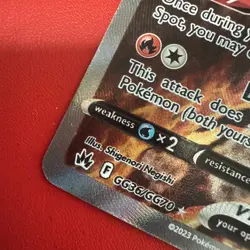 Pokemon TCG Entei V Crown Zenith: Galarian Gallery GG36/GG70 Holo Ultra Rare - Image 5