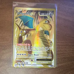 Pokemon Dragonite EX Full Art 106/108 Evolutions Ultra Rare Holo - Image 1