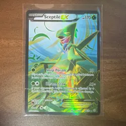 Pokemon Sceptile EX 84/98 XY Ancient Origins Full Art Ultra Rare Holo - Image 1