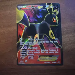 Pokemon Umbreon EX 119/124 Fates Collide Full Art Ultra Rare Holo - Image 1