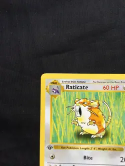 Pokemon Cards: Base Set 1st Edition Uncommon: Raticate 40/102 - Image 2