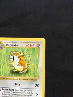 Pokemon Cards: Base Set 1st Edition Uncommon: Raticate 40/102 - Image 3