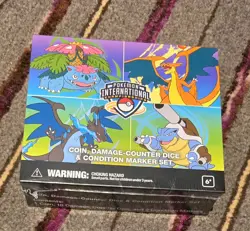 Pokemon EUIC 2026 International Exclusive Coin Damage Counter Dice Marker Set - Image 1