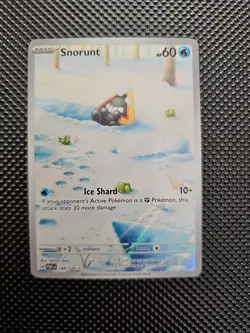 Pokemon Snorunt Paradox Rift 188/182 Holo Illustration Rare (NM) - Image 1