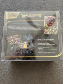 Pokemon TCG Mega Evolution Lucario ETB Elite Trainer Box Sealed In Case MINT - Image 2