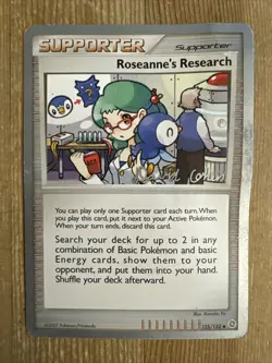 Roseanne's Research - 125/132 - 2009 World Championship - Uncommon - DMG - Image 1