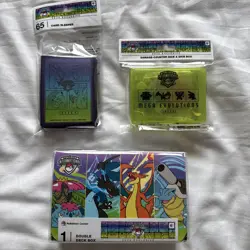 Pokemon Center EUIC 2026 London Exclusive Mega Evo Deck Box, Dice Box & Sleeves - Image 1