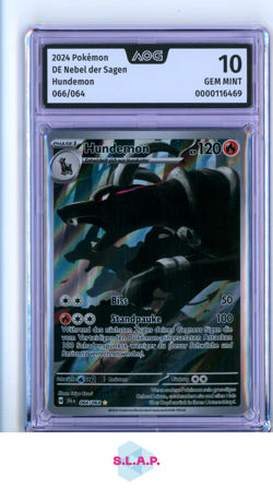 HUNDEMON POKEMON 2024 066/064 NEBEL DER SAGEN AOG 10 - Image 1