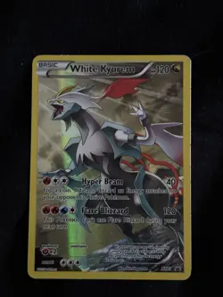 Pokemon TCG White Kyurem XY81 Full Art XY Promo Rare Ungraded Lightly Played - Image 1