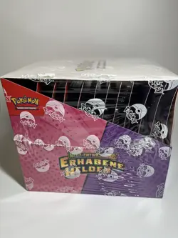 Pokemon TCG Erhabene Helden Tech Sticker Factory Sealed Display Case Deutsch 12x - Image 3