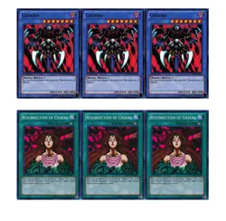 Yugioh Chakra & Resurrection of Chakra1st edition MINT NUMH set of 6 holo cards - Image 1