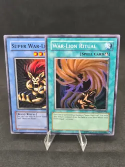 Super War-Lion x1- PP02-EN001 & War-Lion Ritual x1- PP02-EN002 (Yu-Gi-Oh!) - Image 1