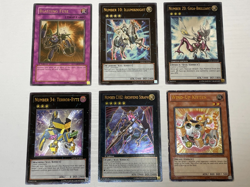 Yu-Gi-Oh Ultimate Rare Lot (6) – Xyz Numbers, Archfiend Seraph, Giga-Brilliant - Image 1