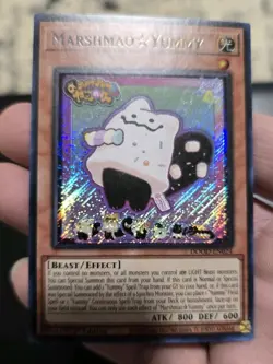 YU-GI-OH Marshmao Yummy DOOD-EN024 1st Edition Secret Rare NM - Image 1