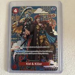 One Piece TCG Kid & Killer EB01-003 The Azure Sea's Seven OP14 Englisch SR - Image 1