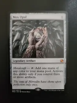 Magic: The Gathering Mox Opal Legendary Artifact Card NM X4 - Image 4