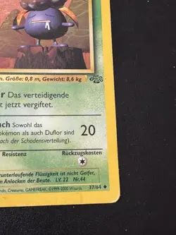Duflor (Gloom) 37/64 German Jungle Pokemon Card - Image 3