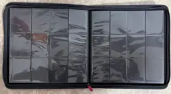 Vault X Red Card Binder 12-Pocket Exo-Tec® Zip - Side-loading, Holds 480 Cards - Image 4