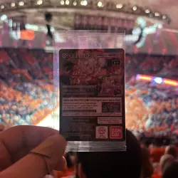 One Piece Monkey D. Luffy US College Basketball Promo Card - Image 2