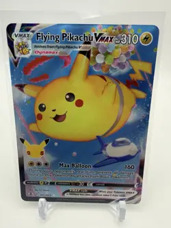 Flying Pikachu VMAX 007/025 Celebrations Holo Pokemon Card NM - Image 2