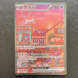 Mew ex 053 SV Scarlet & Violet Promo Cards SVP Holo Rare Pokemon TCG LP/NM - Image 1