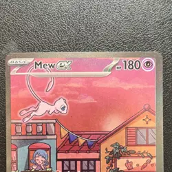 Mew ex 053 SV Scarlet & Violet Promo Cards SVP Holo Rare Pokemon TCG LP/NM - Image 2