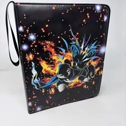 Pokemon Trading Card Binder Holder 50 Page TCG 9 Pocket Charizard - Image 1