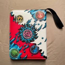 Pokemon TCG Card Holder 3 Ring Binder, 49 Sheets, 4 Cards Per Sheet, Zip Closure - Image 3