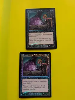 Despoil x2 Sorcery MTG 2 CARD OLD BORDER FOIL CARD. PROPHECY JUNE 2000. - Image 1