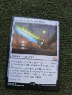 MTG Magic Sword Of Body And Mind 295/332 2XM M EN KARTE CARD Tcg - Image 2