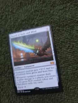 MTG Magic Sword Of Body And Mind 295/332 2XM M EN KARTE CARD Tcg - Image 3
