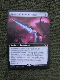 MTG Magic Sword Of Once And Future MOM 0375 375 M EN KARTE CARD Tcg - Image 1