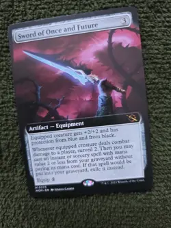 MTG Magic Sword Of Once And Future MOM 0375 375 M EN KARTE CARD Tcg - Image 2