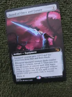 MTG Magic Sword Of Once And Future MOM 0375 375 M EN KARTE CARD Tcg - Image 3