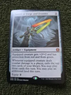 MTG Magic Sword Of Forge And Frontier 244/271 M EN KARTE CARD Tcg - Image 1
