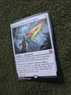MTG Magic Sword Of Forge And Frontier 244/271 M EN KARTE CARD Tcg - Image 4