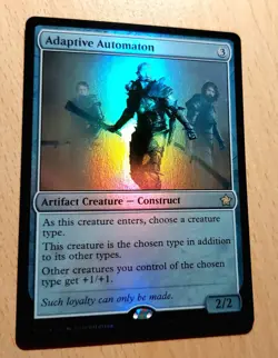 Mtg Magic: # FOIL # Anpassungsfahige Kampfmaschine,Adaptive Automaton, English - Image 1