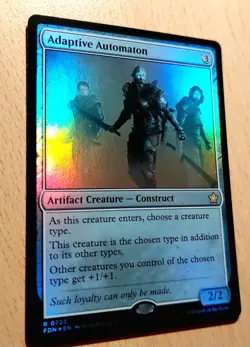 Mtg Magic: # FOIL # Anpassungsfahige Kampfmaschine,Adaptive Automaton, English - Image 2