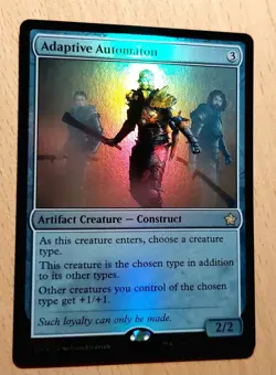 Mtg Magic: # FOIL # Anpassungsfahige Kampfmaschine,Adaptive Automaton, English - Image 3