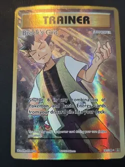 Pokemon TCG: XY Evolutions- Brock's Grit (Full Art) 107/108 - Image 1