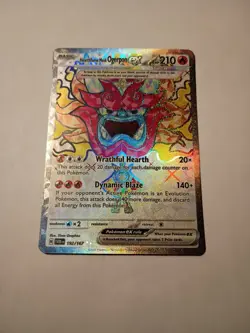 Pokemon TCG Hearthflame Mask Ogerpon EX Twilight Masquerade 192/167 - Image 1