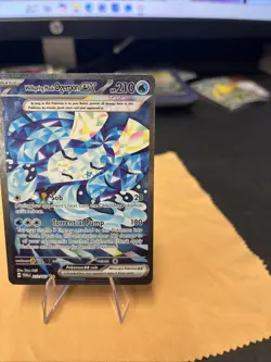 Pokemon TCG Wellspring Mask Ogerpon ex 213/167 Sv06 Holo Illustration Rare 210HP - Image 3