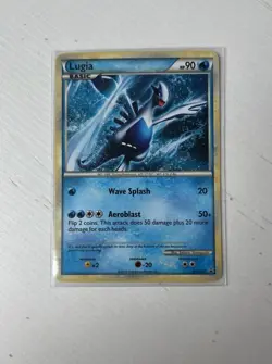 Pokemon Lugia HGSS02 PR-HS Promo Holo Black Star Promo – Good Condition - Image 3